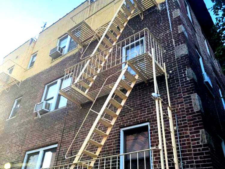 Top Fire Escape Painting NYC