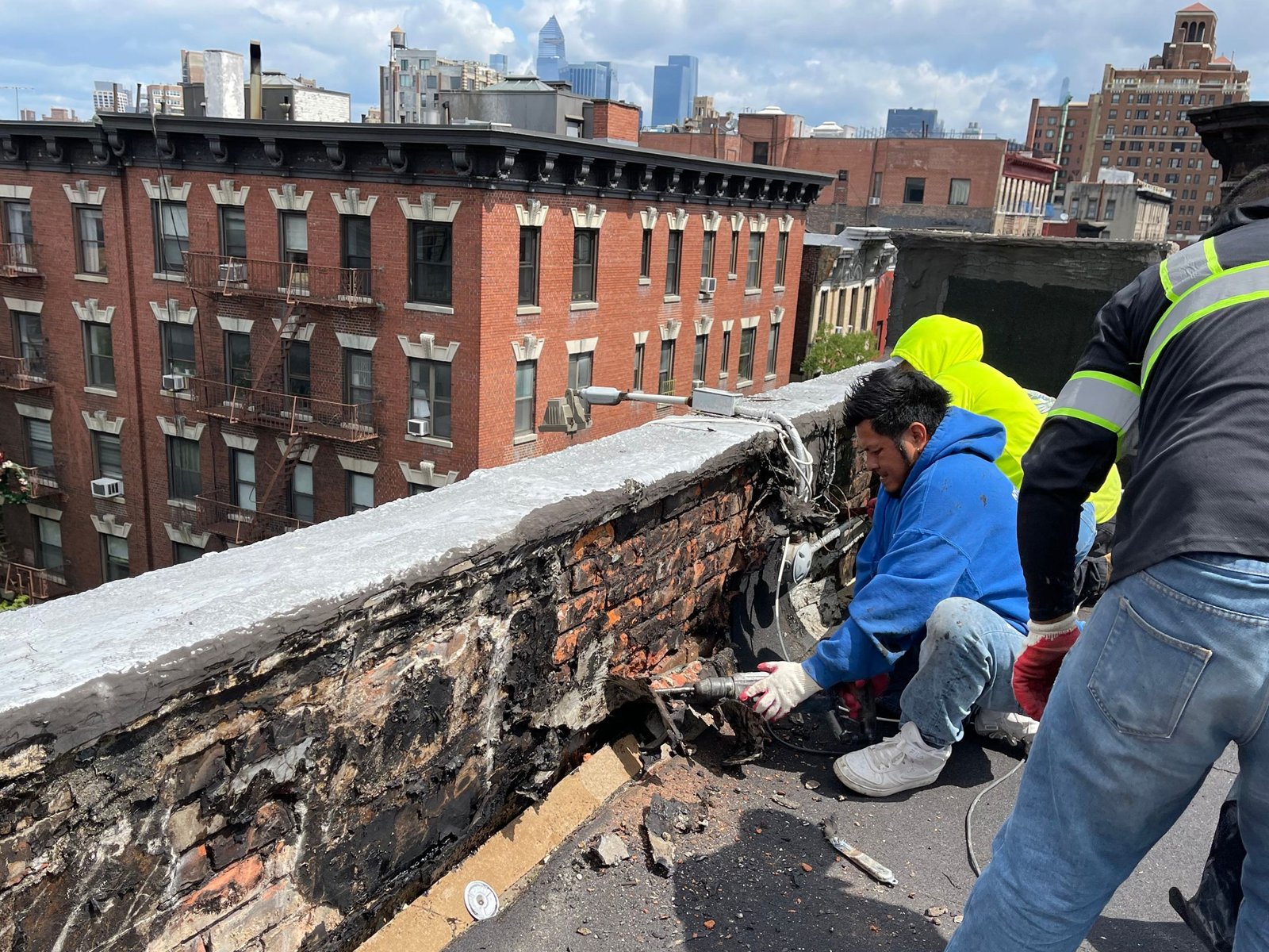 Parapet Repair Contractors NYC