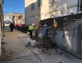 retaining wall repair NYC