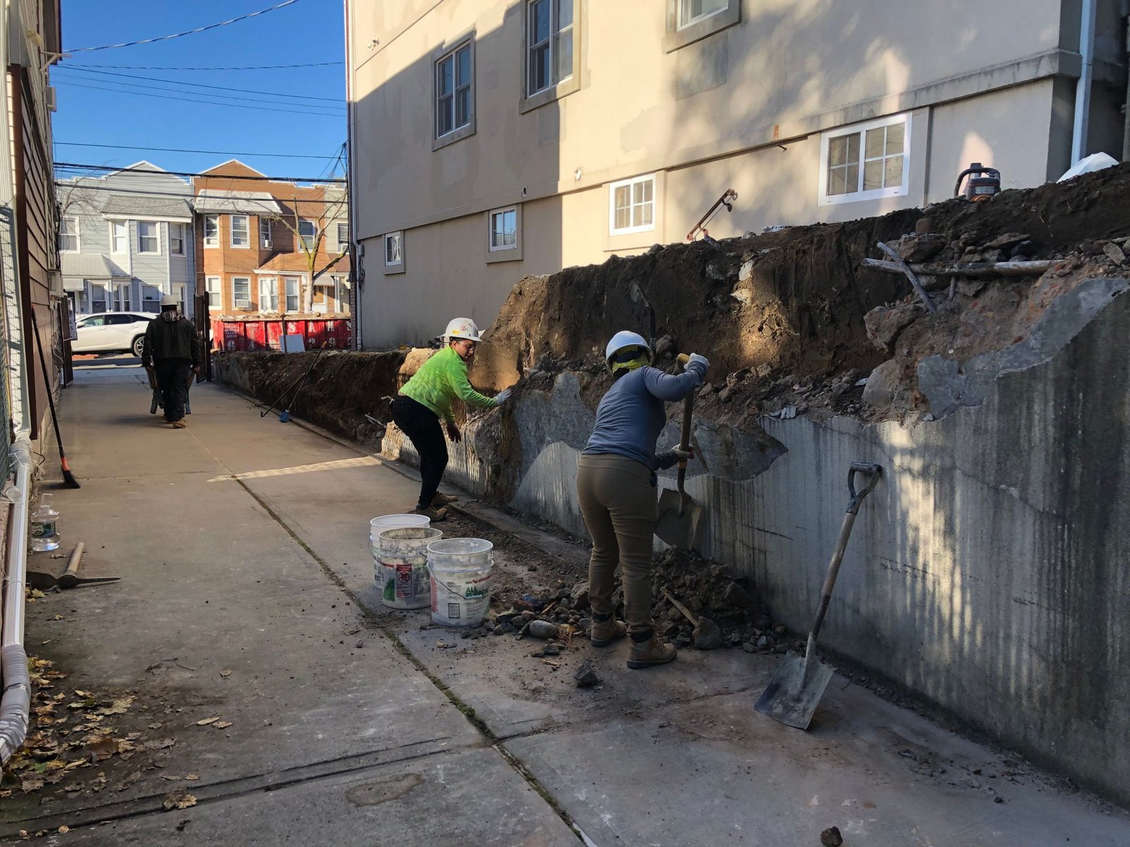 retaining wall repair NYC